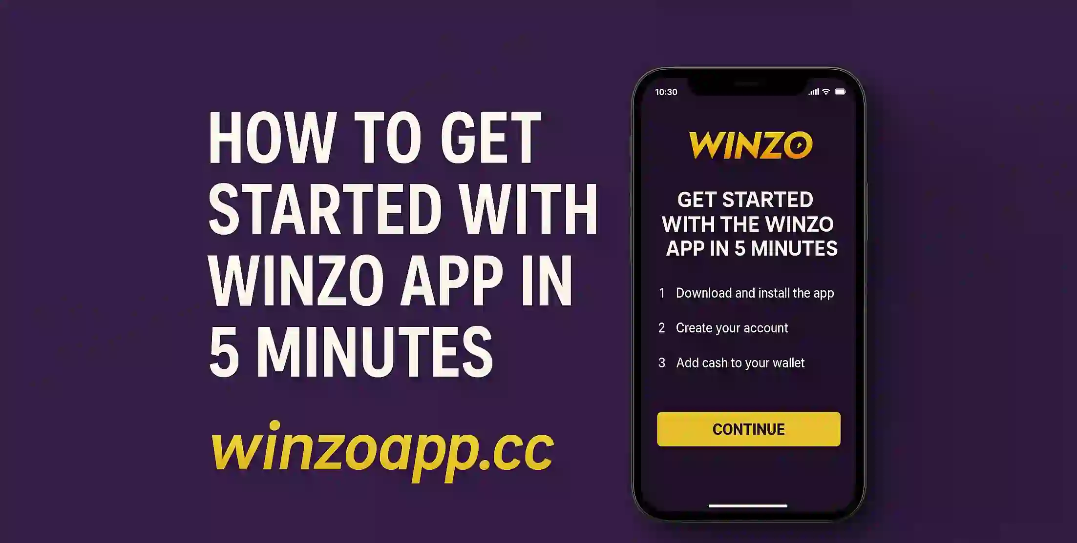 How to Get Started with the WinZO App in 5 Minutes