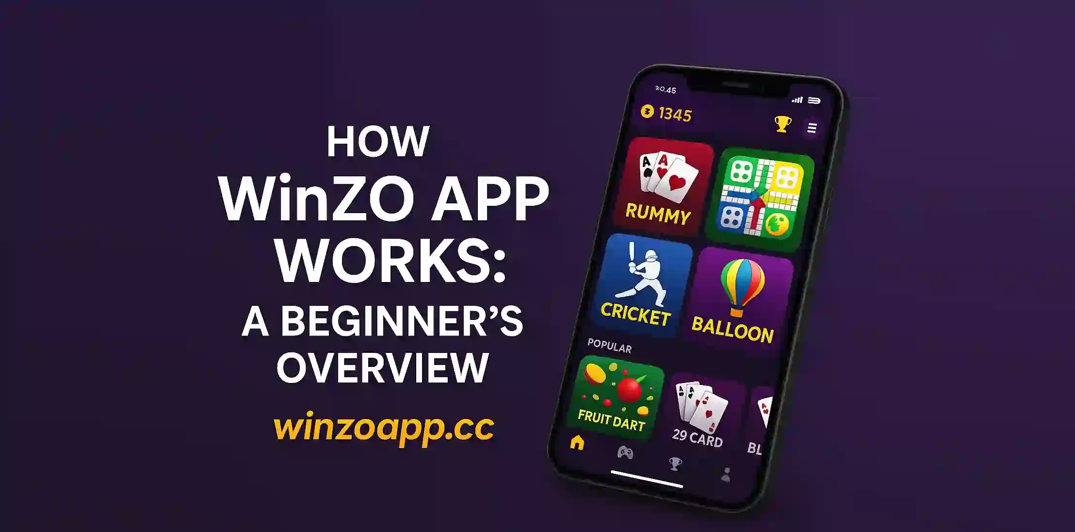 How WinZO App Works: A Beginner's Overview