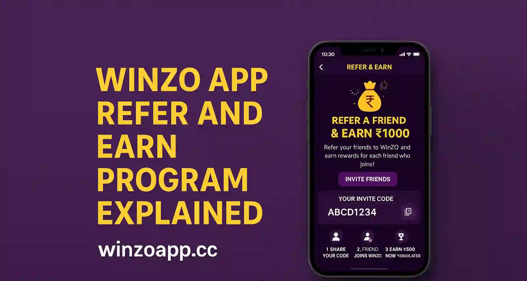 WinZO App Refer and Earn Program Explained